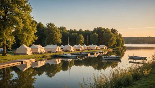 Échappez-vous : campings au bord de l'eau en France
